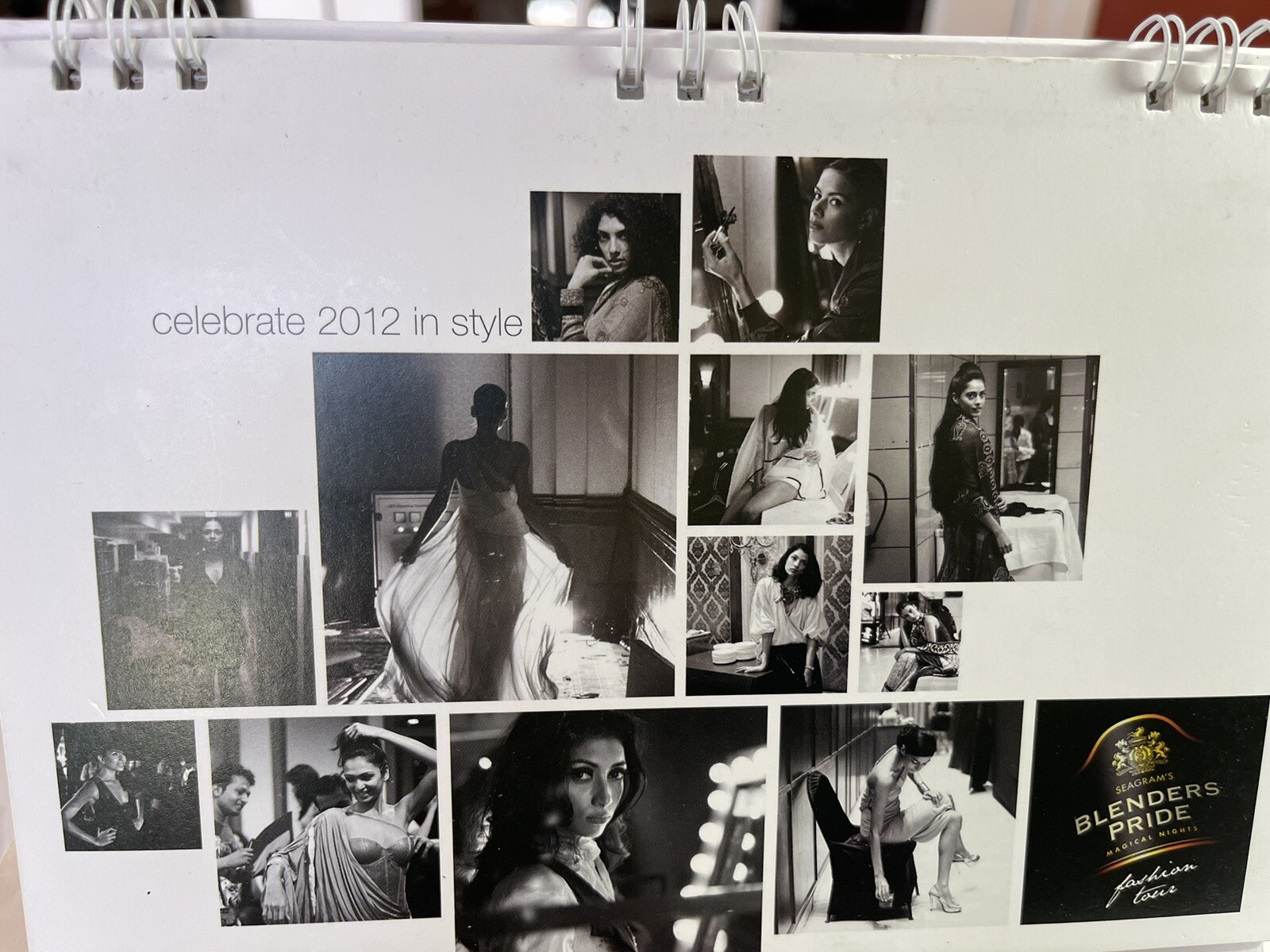 Pride 2012 Calendar Indian Whiskey Blended Scottish Malt Alcohol