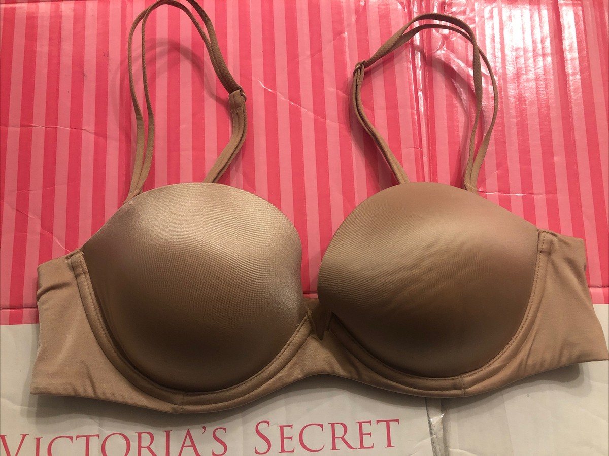 Victoria Secret Bra Very Sexy Push Up Size 34B Nude