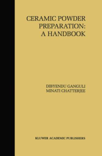 Thumbnail - Ceramic Powder Preparation: A Handbook 2663