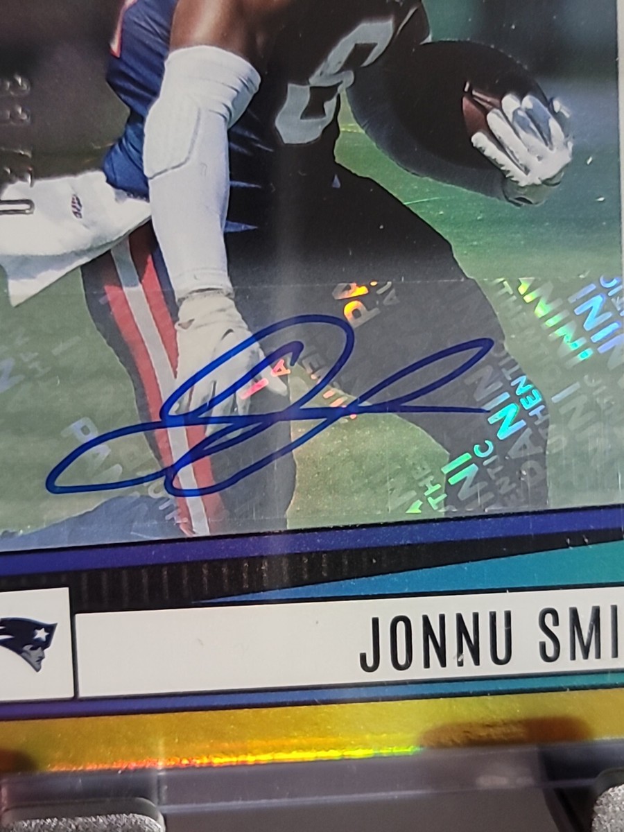 2022 Panini Score AUTO AUTOGRAPH #283 Jonnu Smith -GOLD ZONE