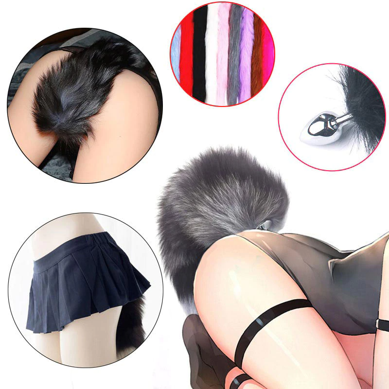 False Fox Tail With Metal Anal-Butt Plug Buttplug Cosplay Game Toy Games Romance | eBay False Fox Tail With Metal Anal-Butt Plug Buttplug Cosplay Game Toy Games Romance | eBay