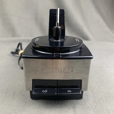 Cuisinart Mini-Prep Food Processor Black Stainless Steel DLC-1SS Motor Base