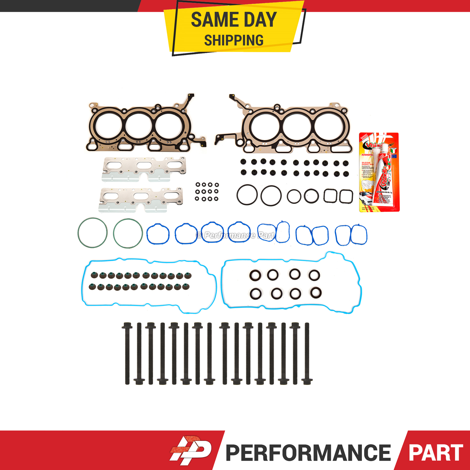 Head Gasket Bolts Set for 0912 Edge Flex Lincoln Ford MKS MKZ 3.5L