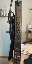 CyberPower PDU41001 8-Outlet 1U Rachmount Switched Power Distribution Unit -...