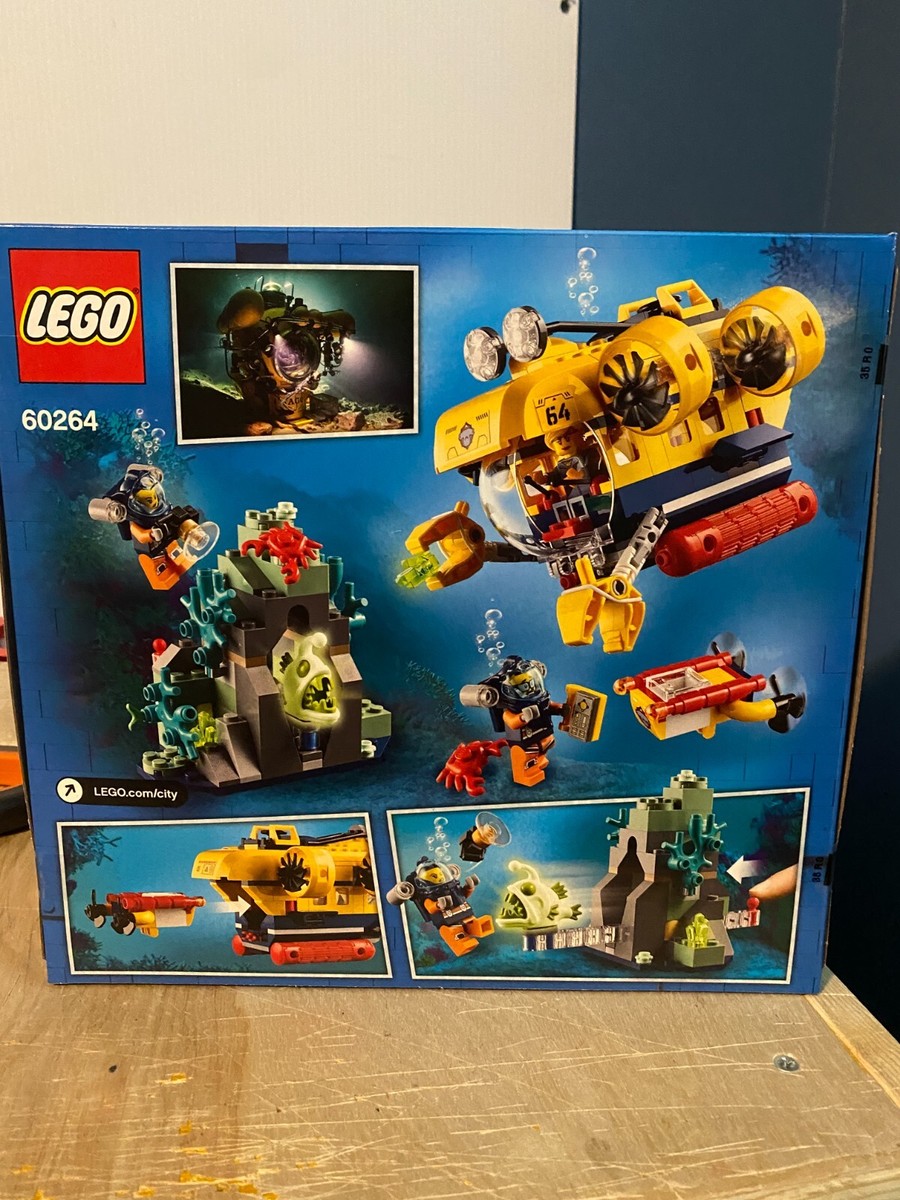 Lego City OCEAN EXPLORATION SUBMARINE Set 60264 Sealed Retired | eBay