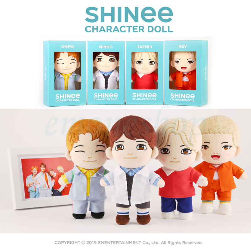 【即購入可】SHINee 公式グッズセット SHINee Standing Plush Doll + Clothes Set SM Ent. Official