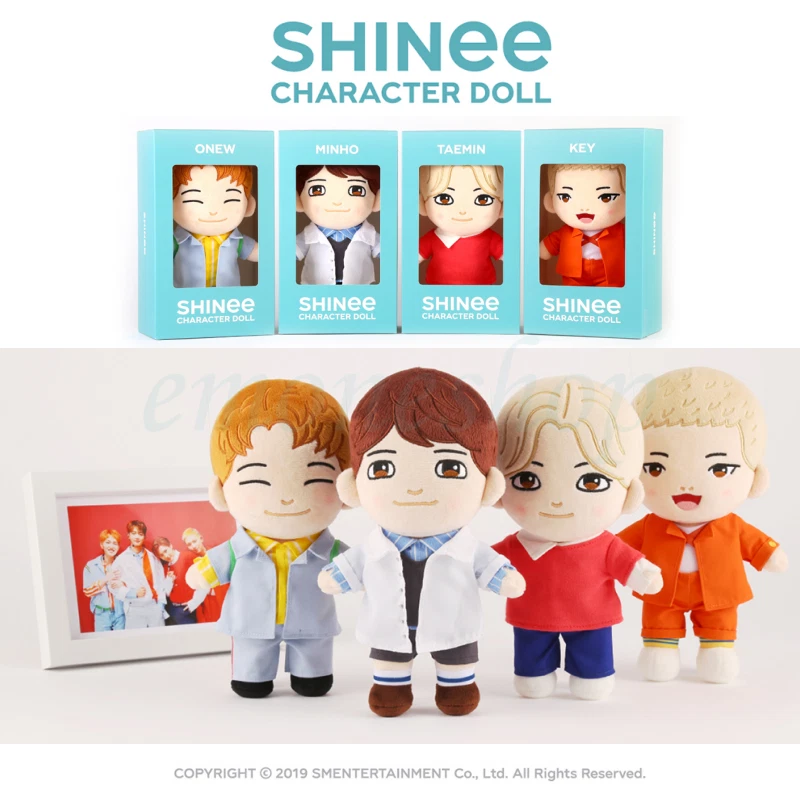 Shinee plush store dolls