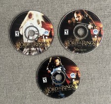 Lord of the Rings: The Return Of The King & The Battle For Middle Earth 2 Lot-PC