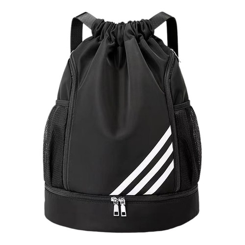 Drawstring Gym Bags Wasserdicht Schwimmen Tasche Sport Gym Sack Groß Rucksack - Bild 2 von 9