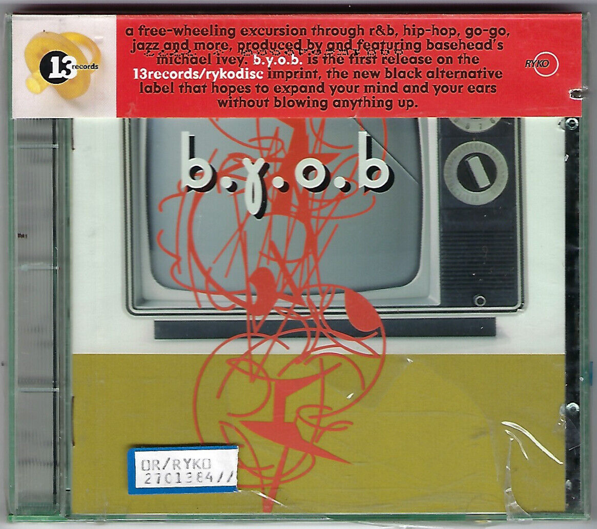 B.Y.O.B. Bastard Youth of BASEHEAD Rykodisc CD New SEALED indie 90s hip hop BYOB
