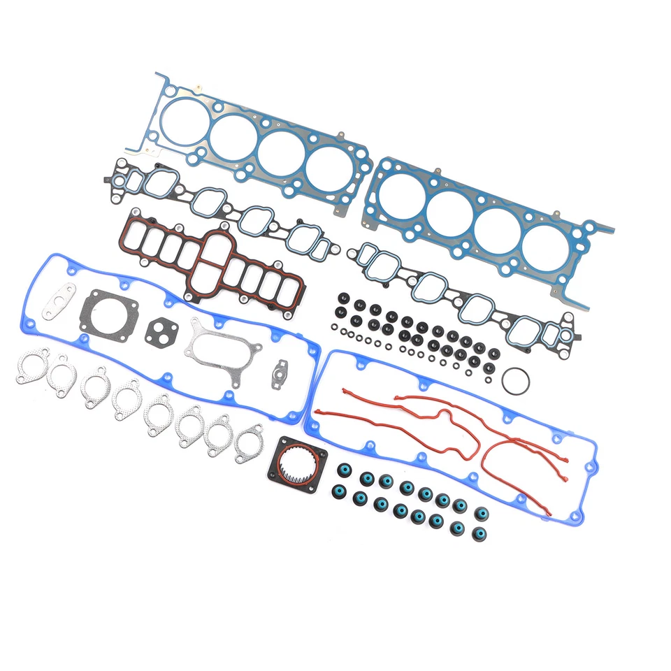 Cylinder Head Gasket Set for 2009-2014 Ford E-150 E-250 4.6L V8 FLEX/GAS SOHC Foto 2 de 4