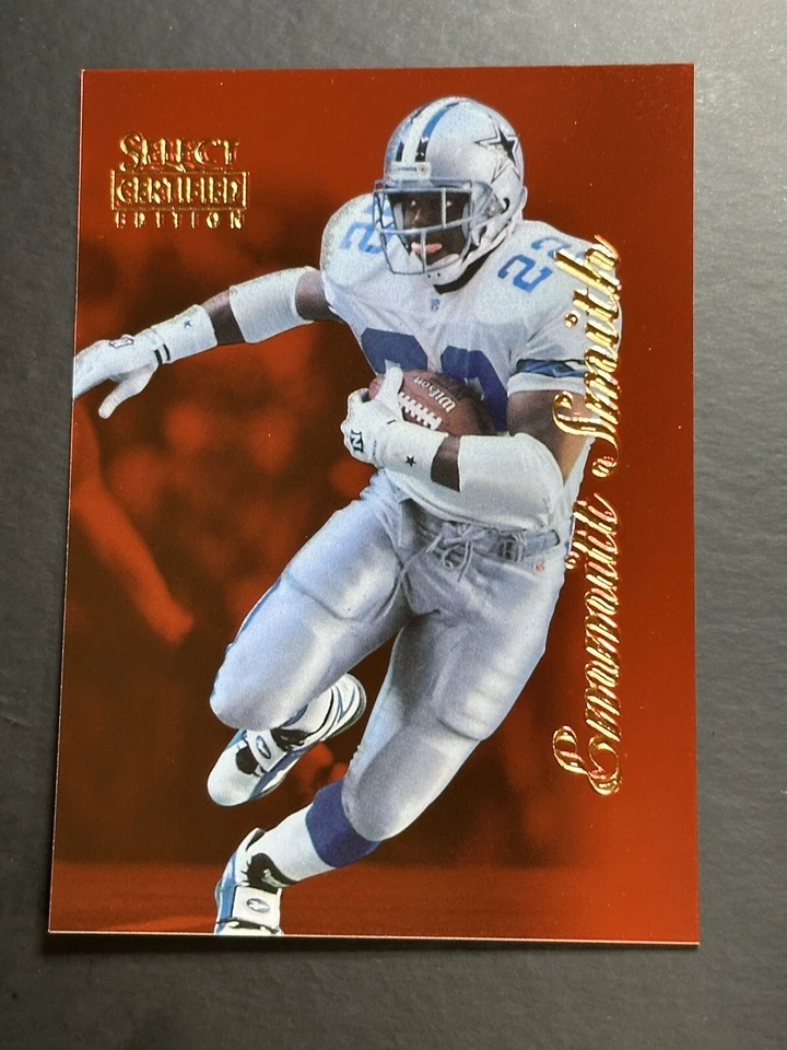 EMMITT SMITH (3x LOT) 1996 SELECT CERTIFIED #27 BASE-PREMIUM STOCK/7000-RED/2000 - Image 2 of 4