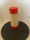 Aladdin Hy-Lo Vintage Red White Thermos Bottle No. WM1060P Wide Mouth 1Qt. — photo 1