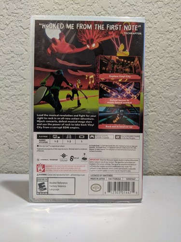 No Straight Roads (Nintendo Switch, 2020) NEW SEALED - Picture 2 of 2