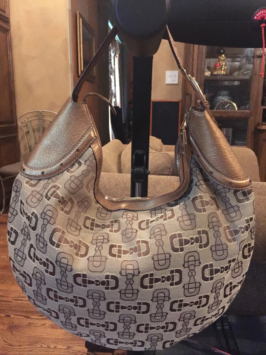 Authentic Gucci Large Horsebit Hobo