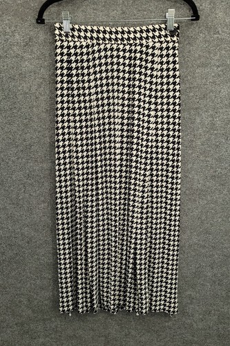 Vintage Evan Picone Skirt Suit Womens 2/4 Long Sleeve Button Up Maxi Black Hound - Picture 13 of 23