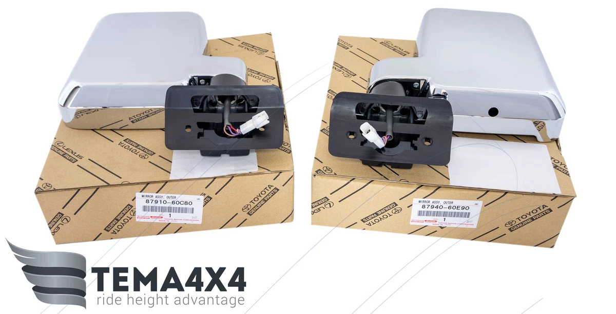 Genuine OEM MIRROR ASSY R&L SET for Toyota OUTER REAR VIEW  