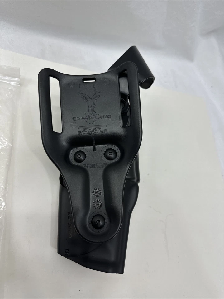 Safariland 6360 Duty Holster Beretta 92F 92 Vertec 6360-73-412 Left Hand LH Belt - Image 4 of 4