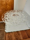 Vintage Tiffin-Franscan Williamsburg Clear Glass Cake Pedistal