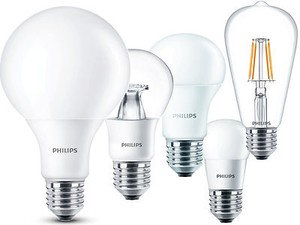 Lampadine led e27 philips da 4w a 13.5w globo goccia miniglobo ... Philips lampadine led e27