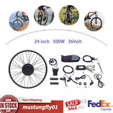 24 500W 36Volt E-Bike Front Wheel Electric Bi...