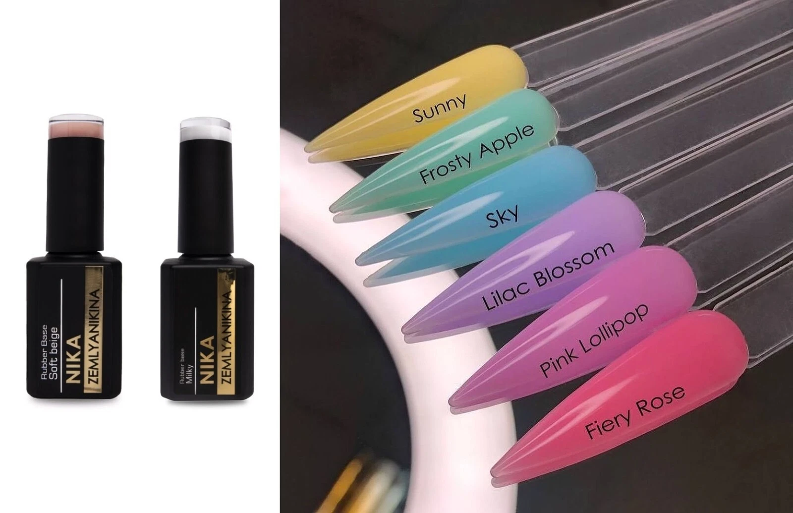 Cover Rubber Base Nika Zemlyanikina Color Rubber Base Coat Gel Nail Polish
Opens in a new window or
