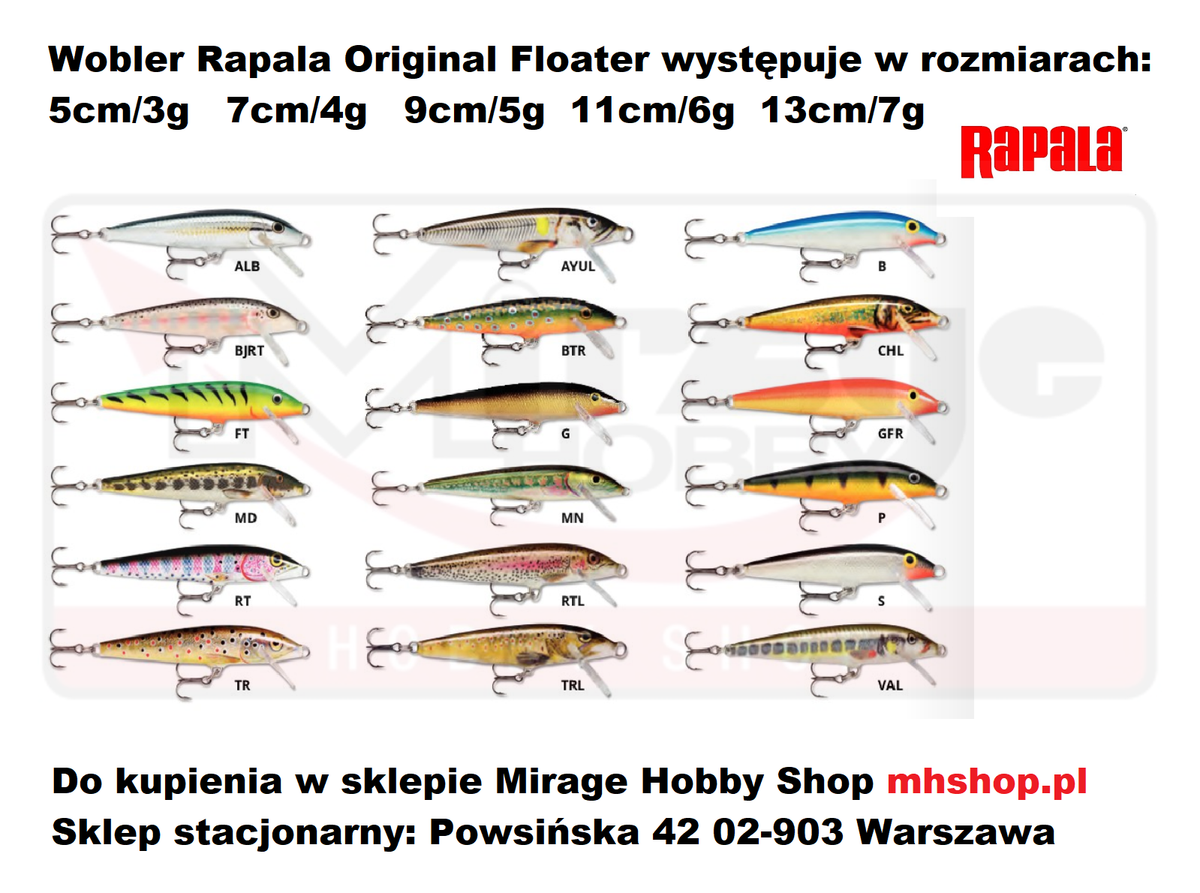 Rapala Original Floating P 9 Cm 5g Maket Balık 0.9-1.5 M Yüzme