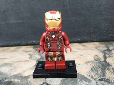 Lego Marvel Iron Man Mark 43 Minifigure Armor Suit Hero Tony Stark Authentic Ebay