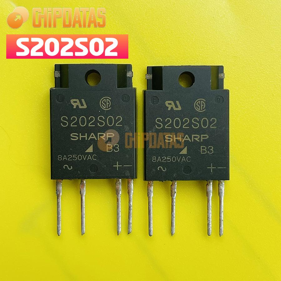 10PCS/New In Box SHARP S202S01 ZIP-4 SIP Type Solid State Relay - Buy At The Pri