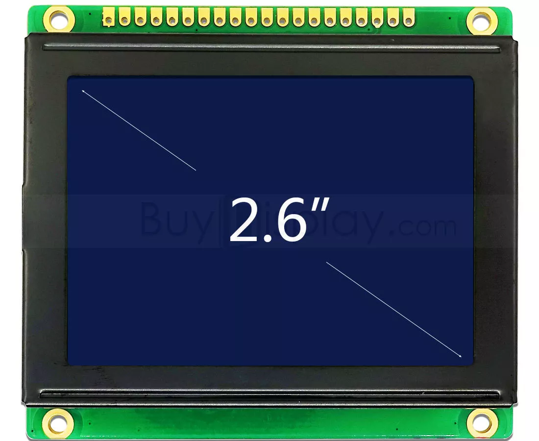 SPI Round 128 X 128 Small LCD Display , Rohs LCD Display For Smart Watch