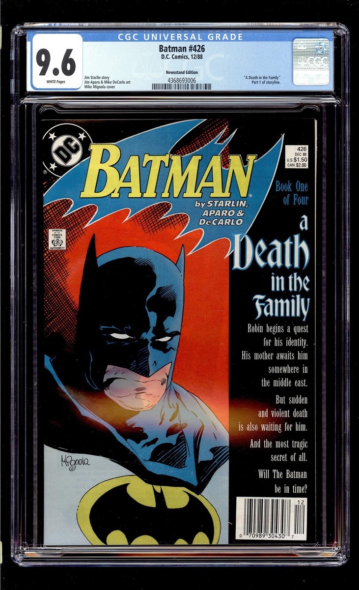 Batman #426 1988 CGC 9.6 NM+ White High Definition Scans** | eBay
