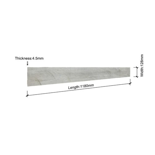 Easy Self-Adhesive Distressed,Rustic,Shiplap,Reclaimed Real Wood Plank 19.5 SF - Picture 90 of 129