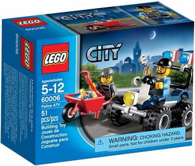 LEGO City Police ATV 60006 Retired 2013 Rare NEW eBay