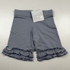 Serendipity by Shrimp  Grits Kids BNWT Ruffle Shorts - Girls Size XL - Blue 231