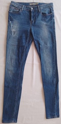 CALVIN KLEIN Jeans Low Rise Skinny Womens Blue Denim - Size W30/L32