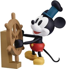 Nendoroid Steamboat Willie Mickey Mouse 1928 Ver. Non-Scale Movable Figure NEW