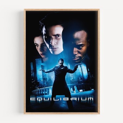Equilibrium (2002) Movie Poster Wall Art Print_0
