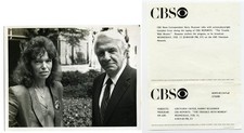 CBS Press Photo 7X9 Gretchen Cryer Harry Reasoner