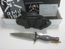 RMJ Tactical x Monkey Edge Raider Dagger CPM 3V Sniper Green / Black
