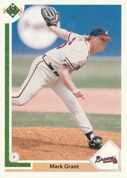 1991 Upper Deck #301 Mark Grant 2
