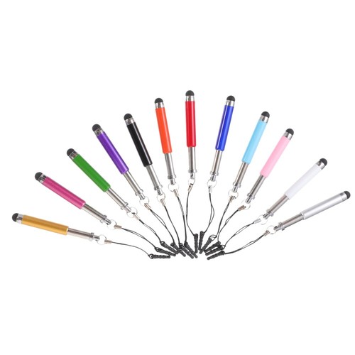 12pcs Two Retractable Capacitive Stylus Train Capacitive Stylus Touchscreen Pen - 第 12/12 張圖片