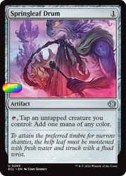 Springleaf Drum (Foil) - Lorwyn Eclipsed