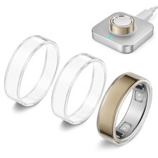 3 Pack Clear Ring Cover Compatible with Oura Ring 5  0.5mm Size 8 Clear 3