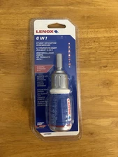 LENOX Tools Screwdriver, 6-in-1 Multi-Tool LXHT60901 Blue