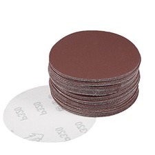 50pack 5" Hook and Loop Sanding Disc 320 Grits Flocking Sandpaper