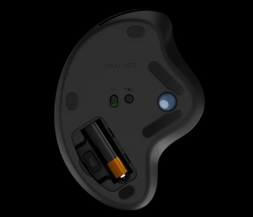 Logitech Ergo M575 Wireless Trackball Mouse Bluetooth and USB 910-005869 - Picture 6 of 6