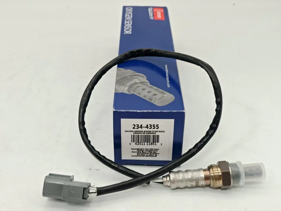 Sensor de oxígeno O2 DENSO 234-4355 compatible con Honda-Accord 2003-2007 3,0 L-V6 NUEVO Foto 2 de 4