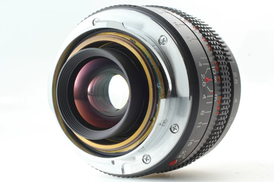 [COMO NUEVO con tapa] Konica M-Hexanon 28 mm f2,8 para montaje Leica M de JAPÓN Foto 3 de 4