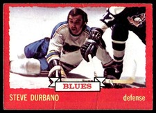 1973-74 O-Pee-Chee VTG OPC Hockey Rookie Steve Durbano Rookie St. Louis Blues