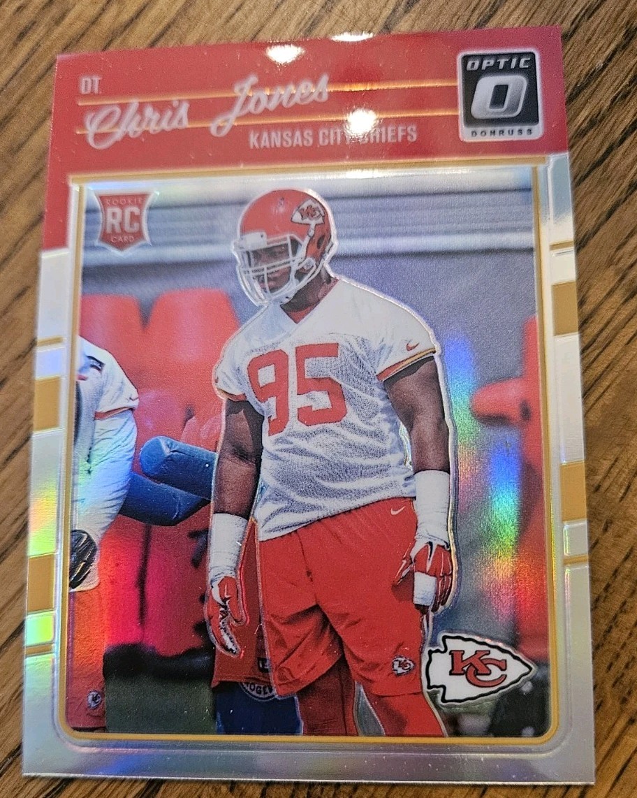 2016 Donruss Optic - Rookies Chris Jones #109 Holo (RC)